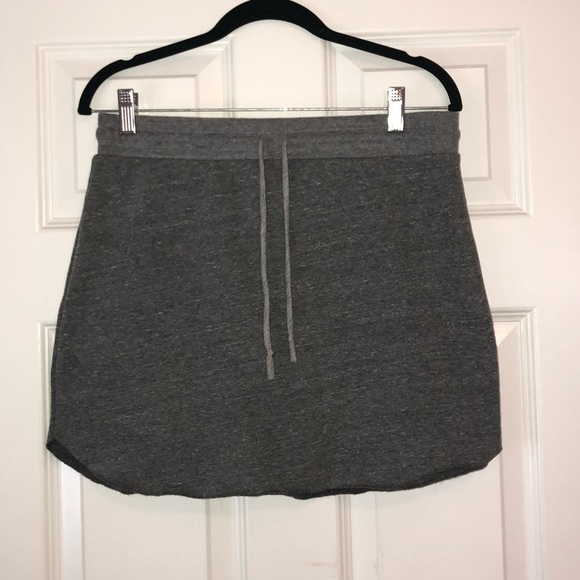 Gray L.A. Hearts Sweatskirt - Picture 3 of 3
